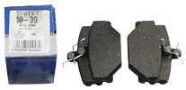 Przednie klocki hamulcowe  Autobianchi Y10, Fiat Panda (141A), Panda Van (141), Tempra (159), Tipo (160), Uno (146A/E), Lancia Dedra (835), Y10 (156)