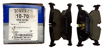 Przednie klocki hamulcowe  BMW 3 (E30), 3 (E36), 5 (E28), 5 (E34), 7 (E32), Z1 (E32), Z3 (E36); Saab 9-5 (YS3E)