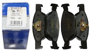 Przednie klocki hamulcowe  Fiat Brava (182), Bravo (182), Marea (185), Lancia Delta II (836)